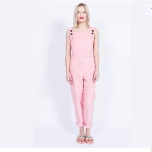Nooworks Blush Pink Overalls